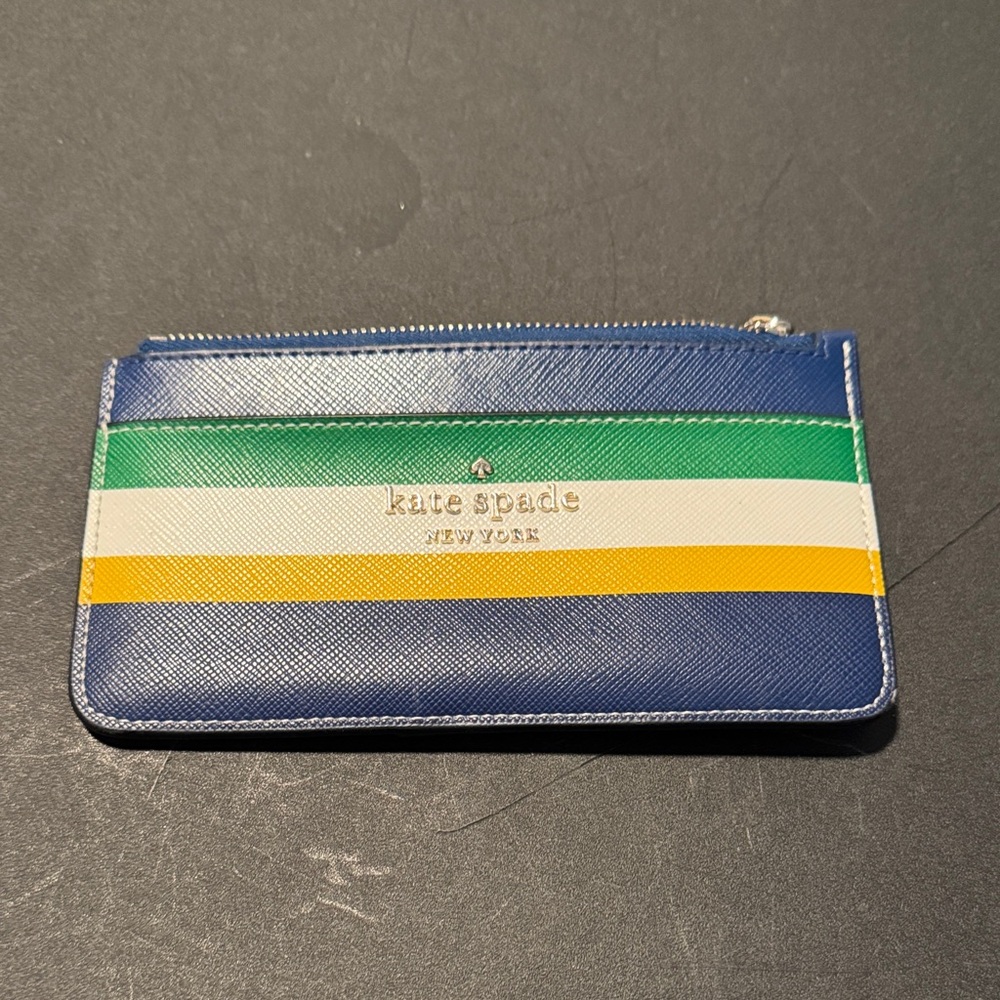 Kate Spade Multicolor Striped Wallet